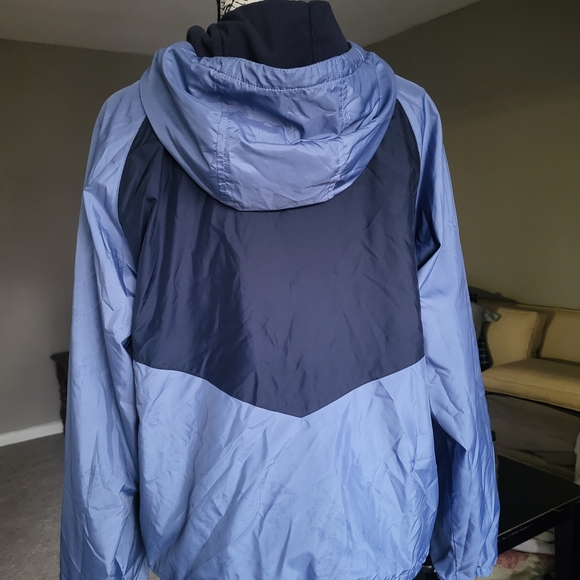 Columbia Women's Blue Color block Windbreaker Jacket - Picture 3 of 6